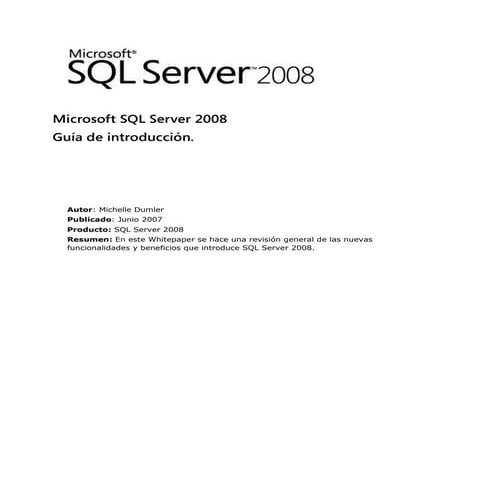 Sql server2008 Revision