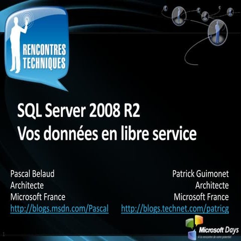 SQL Server 2008 R2 V1.0