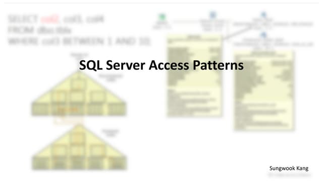 SQL Server Access Patterns