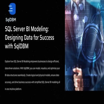 SQL Server BI Modeling Designing Data for Success with SqlDBM.pdf