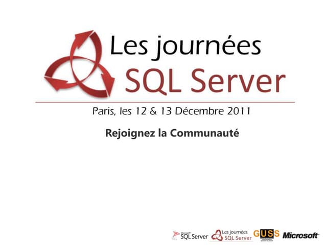SQL Server et SharePoint le couple ...