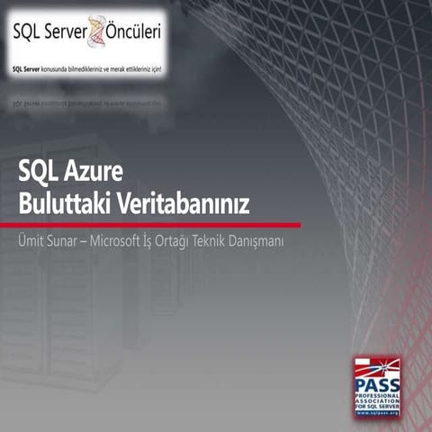 SQL Azure – Buluttaki Veritabanınız