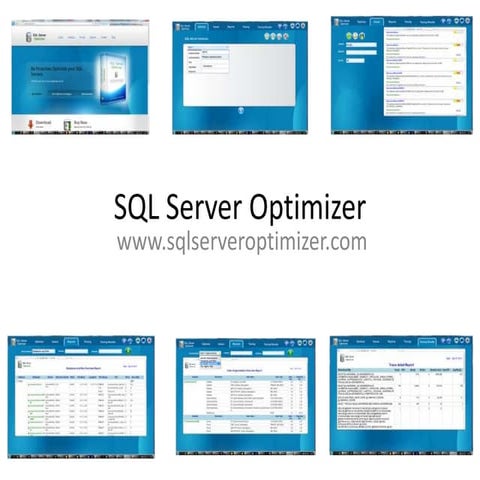Sql Server Optimizer Screenshots | PPT