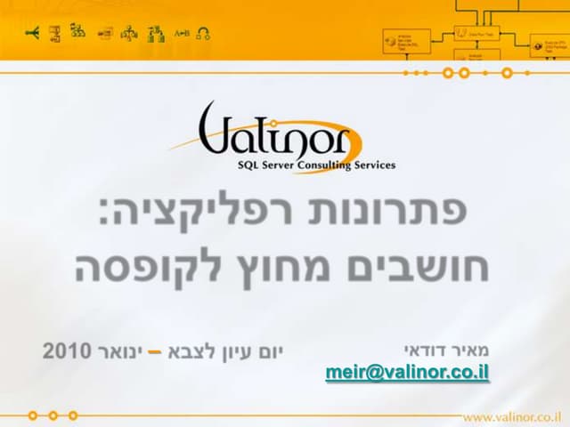 Sql Server Replication   Idf