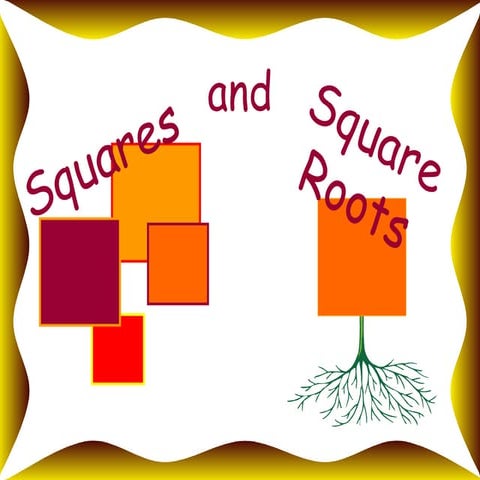 Square and sq root