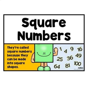 Square numbers 2
