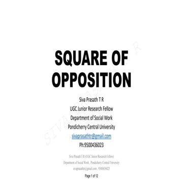 Square of opposition (Solved questions) #LearnersEnclave