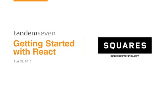Getting Started with React