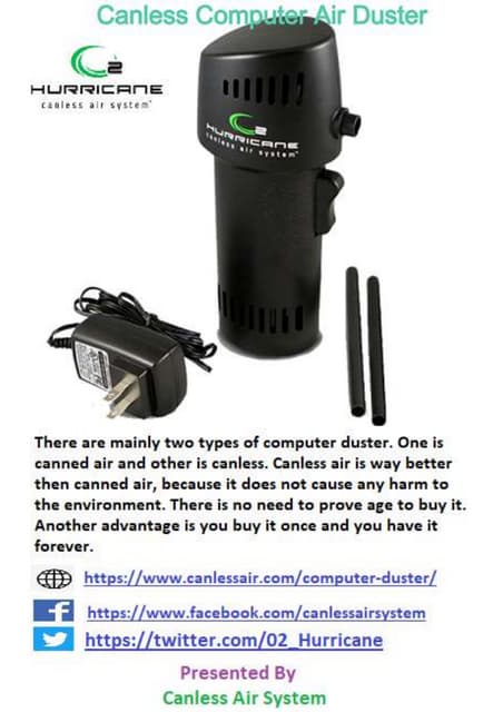 Canless Duster for Computer | PDF
