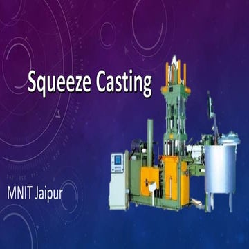 Squeeze casting