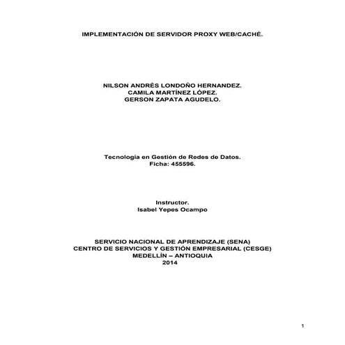 Manual de configuracion de proxy SQUID