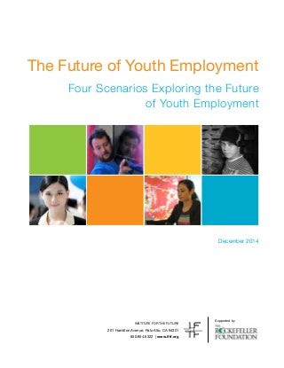 The Future of Youth Employment
