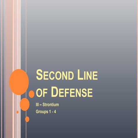 Sr2011 - 2nd line of defense