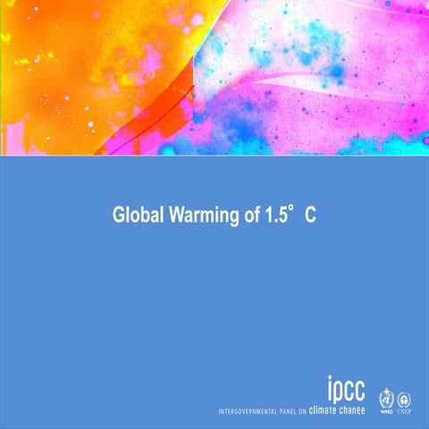 SBSTA - IPCC Special Event - Understanding global warming of 1.5°C