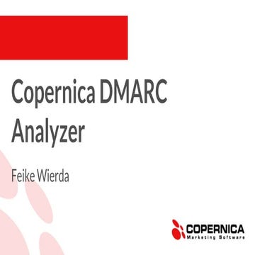 Copernica DMARC analyzer 