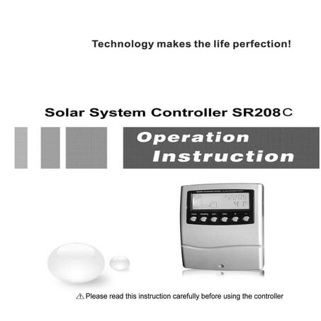 Sr208 c manual+ultisolar-new-energy-co-ltd-solar-water-heaters-controllers-wo...