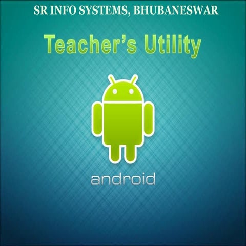 Srand007  teacher's utility