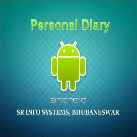 Srand010 personal diary
