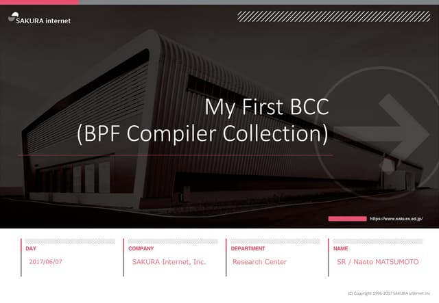 My First BCC