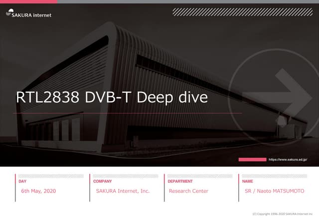 RTL2838 DVB-T Deep dive