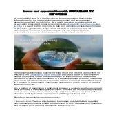 Sustainability Report Consultant in India | PDF