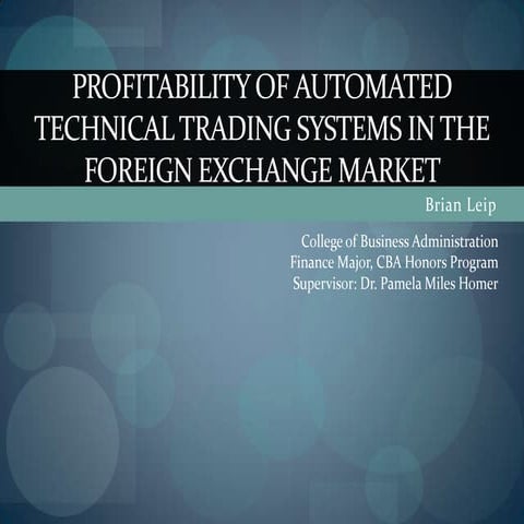 Src presentation   technical trading systems in forex