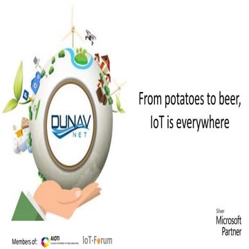 From potatoes to beer, IoT is everywhere by Dr. Srđan Krčo