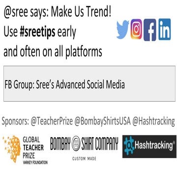 SREE SREENIVASAN: Fostering Brand Loyalty Through High-Trust Social Media Eng...