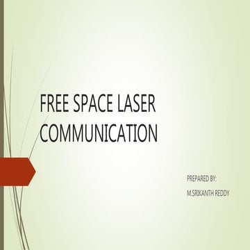free space laser communication