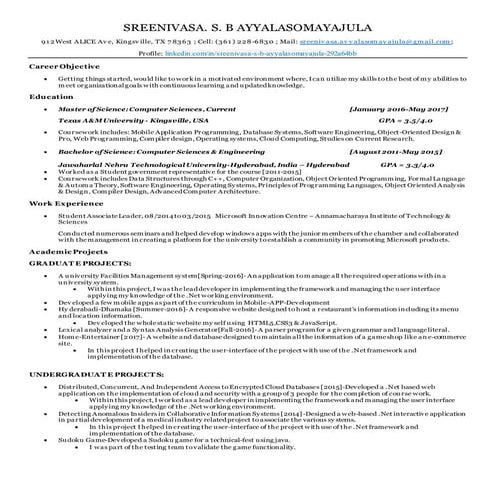 Sreenivasa_resume