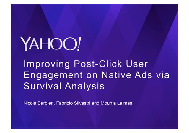 Improving Post-Click User Engagemen...