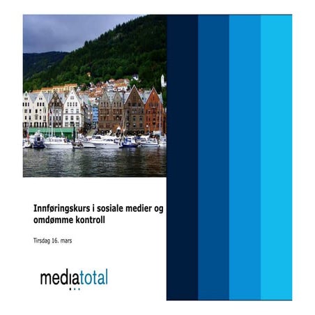 Innføringskurs sosiale medier
