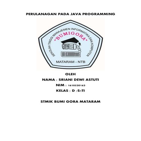 Tugas Perulangan/Looping