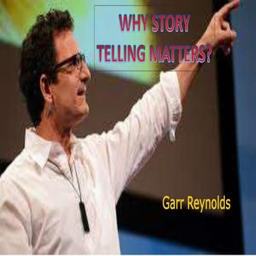 Srikari - Synopsis on story telling by Gerr Reynold