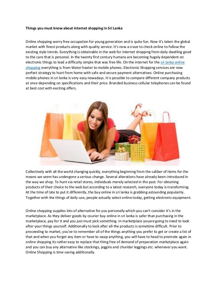 Sri lanka online shopping