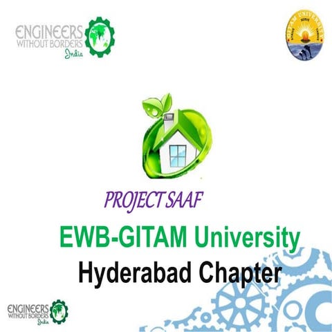 Presentation at ICSECM-13 Sri-Lanka By Srikesh Malepati (Member of EWB Team GITAM Hyderabad)