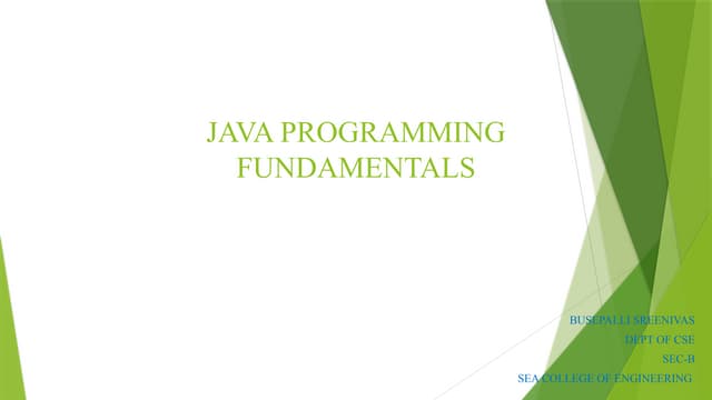 Srinivas Java programming fundamentals.pptx