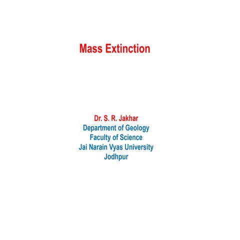 SCIENCE9-Mass Extinction,TYPES OF MASS EXTINCTION.pptx
