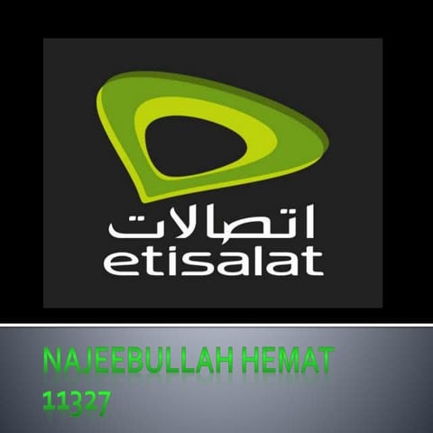 Etisalat  Afghanistan