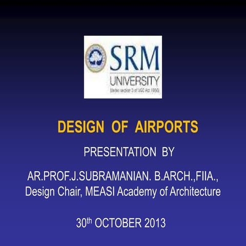 SRM- JSM - AIRPORTS-30 0CT 13.pptx