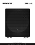 Manual da caixa acústica mackie th 15 a (português)
