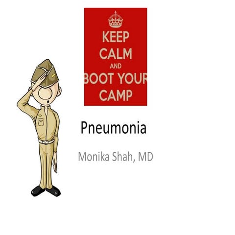 Pneumonia ty boot camp
