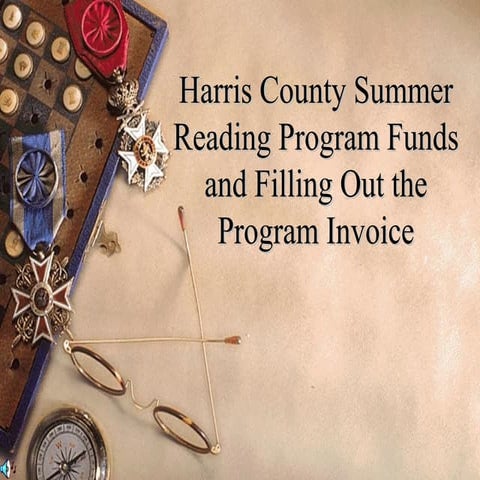 Filling Out the SRP Program Invoice