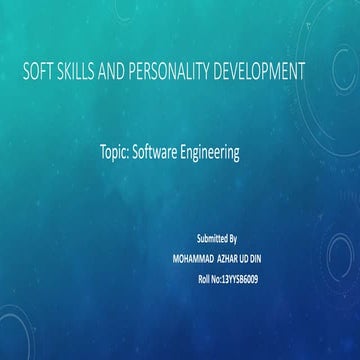 Software engeneering 