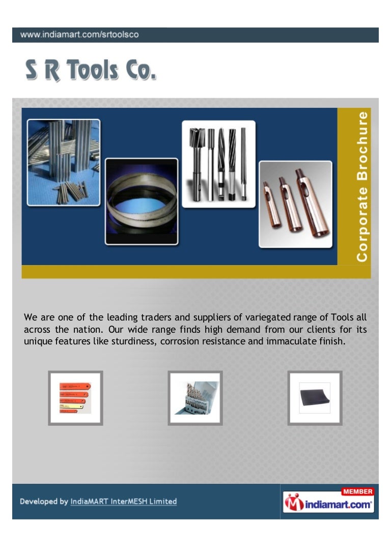 S R Tools Co, New Delhi, Industrial Tools And Drills