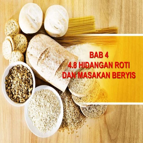 SRT T5 BAB 4 (4.8) HIDANGAN ROTI DAN MASAKAN BERYIS