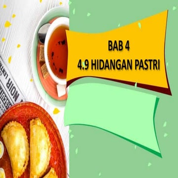 SRT T5 BAB 4 (4.9) HIDANGAN PASTRI