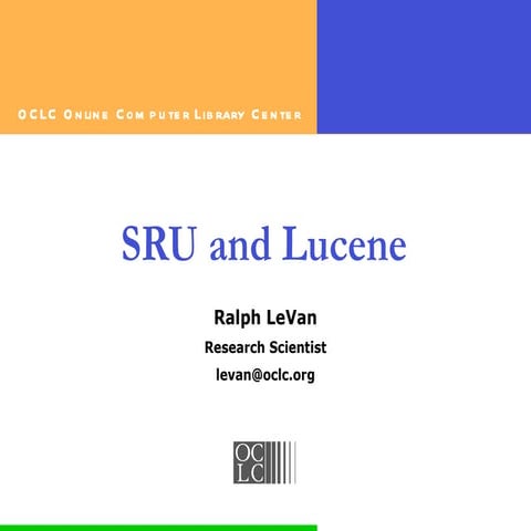 Sru& and lucene