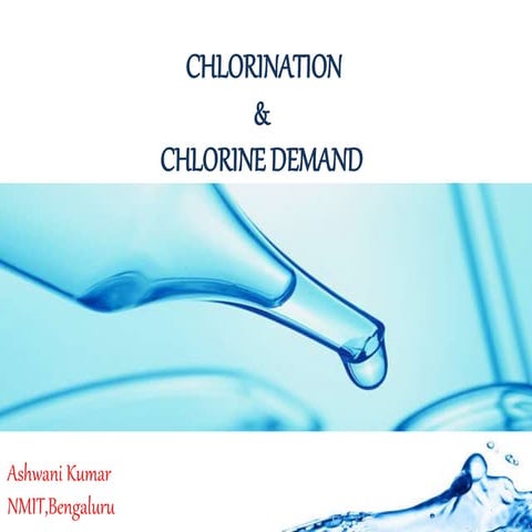 chlorination n chlorine demand