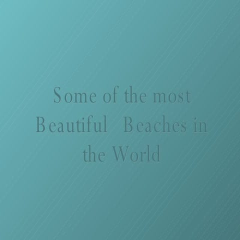 أجمل الأماكن في العالم